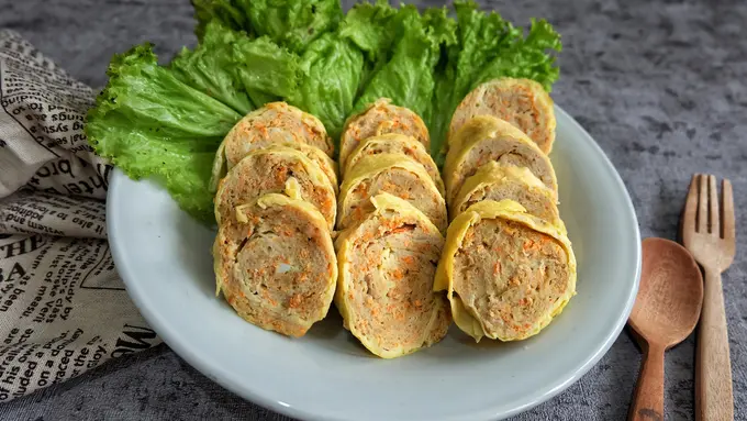 rolade ayam wortel