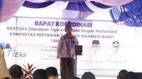 Wakil Menteri Pertanian (Wamentan) Harvick Hasnul Qolbi berkunjung ke Mamuju, Sulawesi Barat (Foto: Liputan6.com/Abdul Rajab Umar)