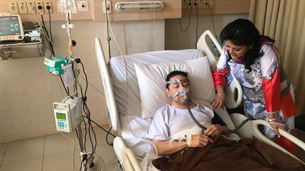 Viral Foto Setya Novanto dengan Alat Bantu Napas