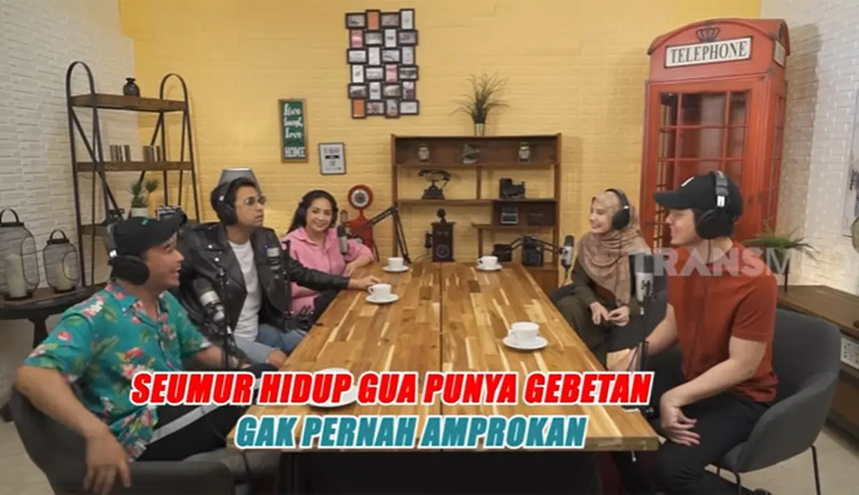 Irwansyah dan Zaskia Sungkar (Youtube/ TRANS7 OFFICIAL)