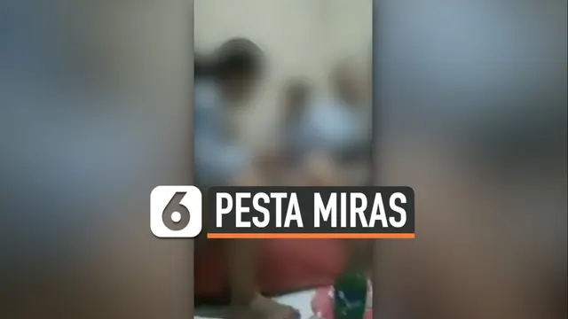 VIDEO: Viral Video Siswi SMA Pesta Miras