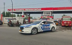 Polda Sumut Kawal Distribusi BBM Pertamina, Penyaluran di Medan Kembali Normal