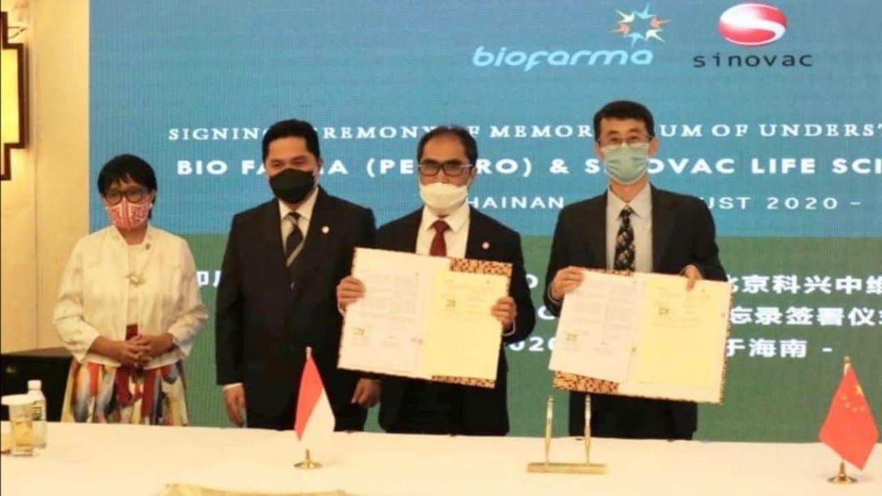 Ketua Pelaksana Komite Penanganan Covid-19 dan Pemulihan Ekonomi Nasional Erick Thohir