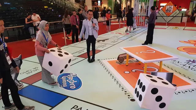 Mengintip Keseruan Bermain Monopoli Terbesar Se-Asia di Mall Taman Anggrek