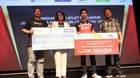 Kevin Sanjaya Sukamuljo diguyur bonus oleh Djarum Foundation usai menjuarai Indonesia Open 2019. (foto: istimewa)