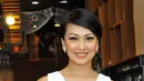 Nola Baldy saat menghadiri acara launching sebuah website tentang wanita, Jakarta, Senin (20/4/2015). (Liputan6.com/Panji Diksana)