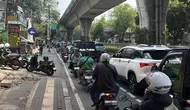 Dishub DKI Bangun Pelican Crossing di Bekas JPO Tendean