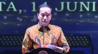 Presiden Joko Widodo atau Jokowi membuka Pekan Raya Jakarta atau Jakarta Fair 2023 di JIExpo Kemayoran Jakarta, Rabu (14/5/2023). (Dok. Tangkapan Layar Youtube Sekretariat Presiden)