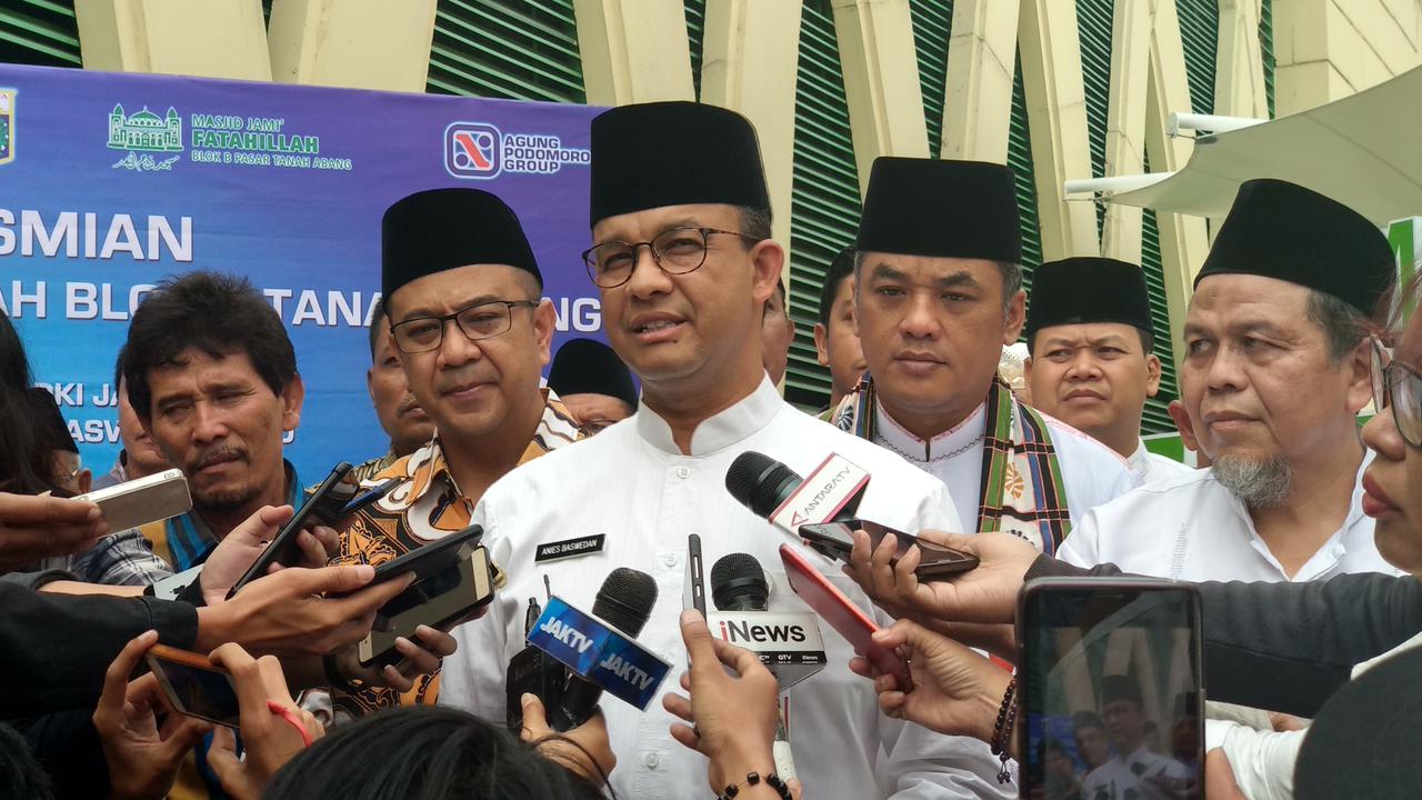 Gubernur DKI Anies Baswedan (Liputan6.com/Ika Defianti)