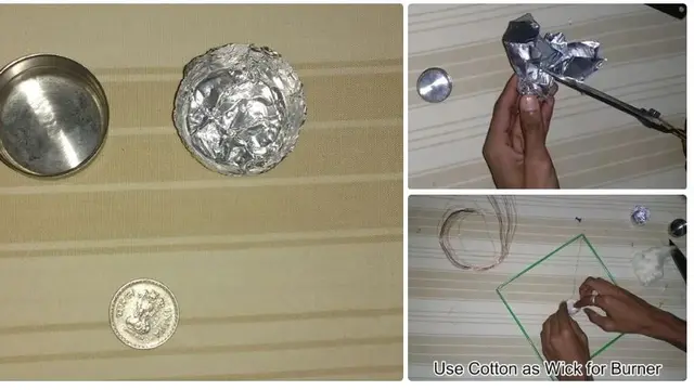 Membuat bagian pembakar