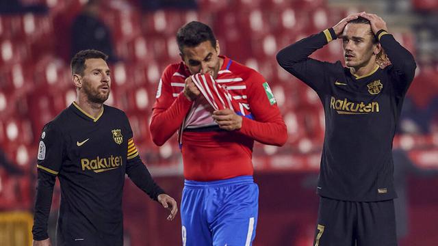 FOTO: Lumat Granada, Barcelona Amankan Tiket Semifinal Copa del Rey