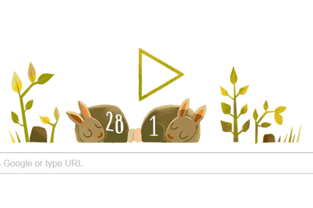 Google Doodle Tahun Kabisat 2016