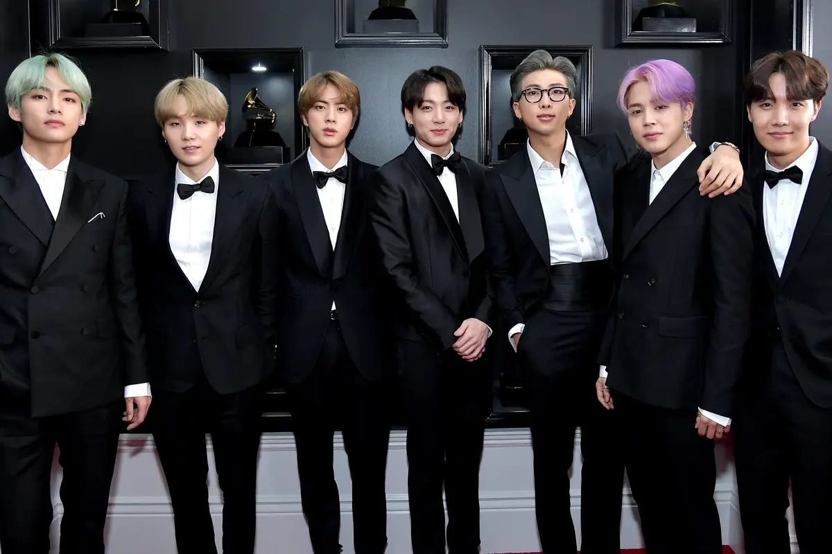 BTS di Karpet Merah Grammy