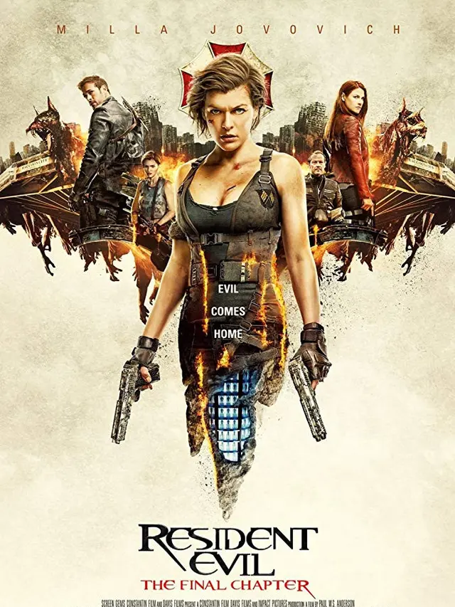 Poster Resident Evil: The Final Chapter. (Foto: Dok. IMDb/ Screen Gems)