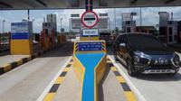 Jalan Tol Palembang - Indralaya yang menjadi salah satu rute jalan Tol Trans Sumatera (Liputan6.com / Nefri Inge)