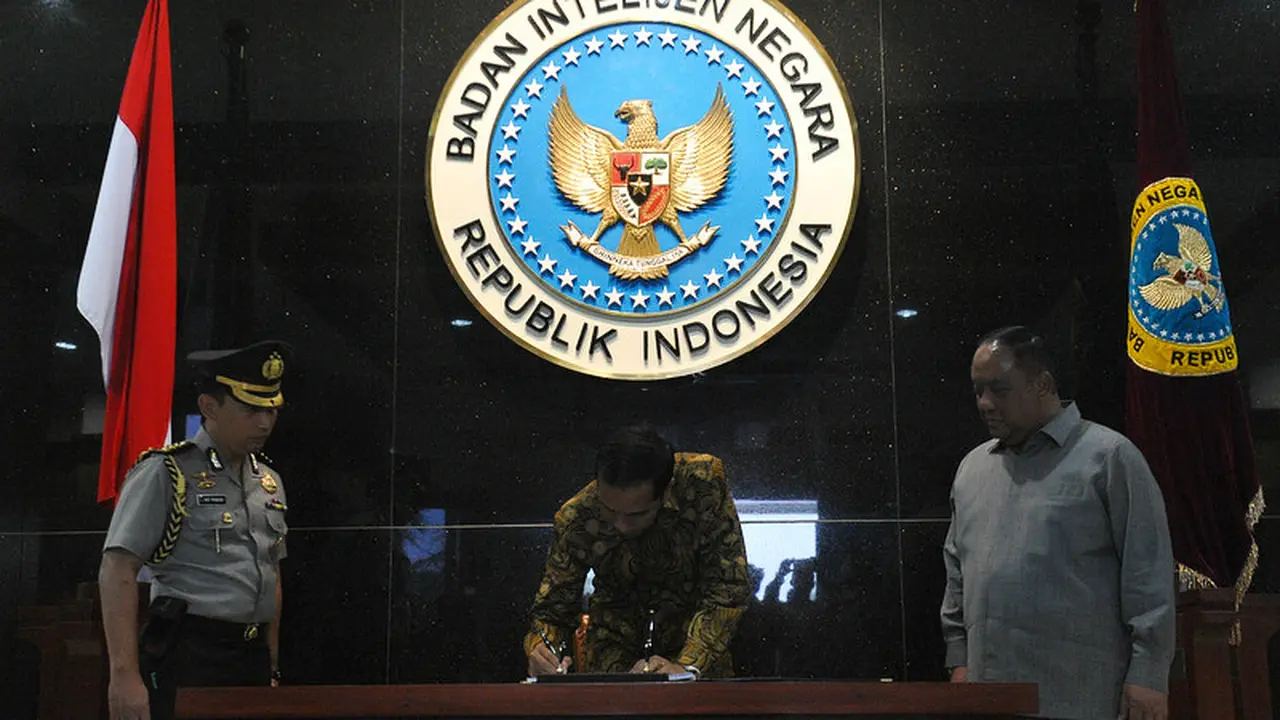 Kunjungan Presiden RI ke Badan Intelijen Negara (BIN)