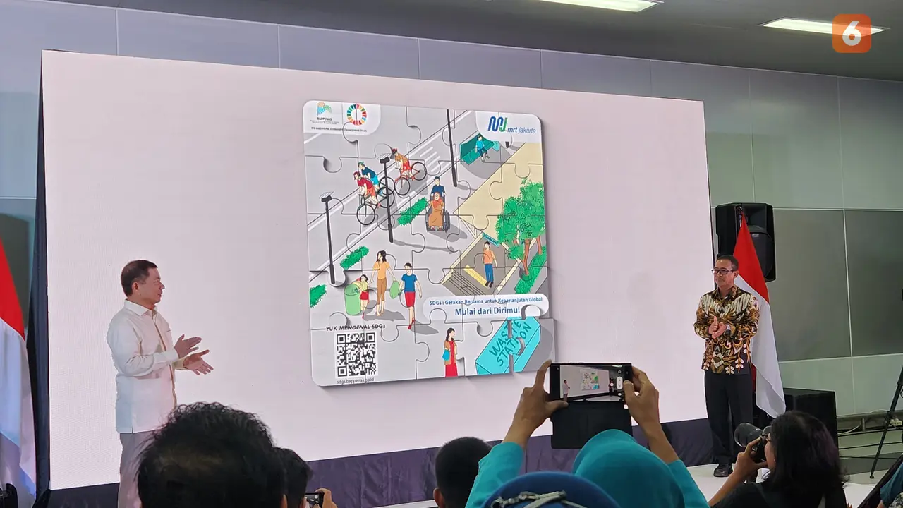 Peluncuran Kampanye SDGs oleh Bappenas Bersama PT MRT