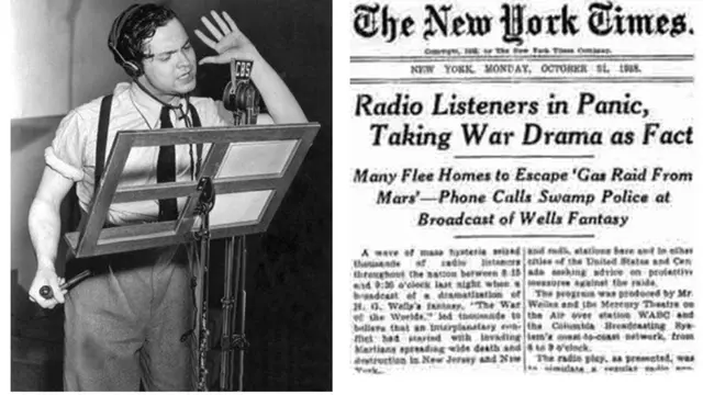 Orson Welles dan siaran 'War of the Worlds'