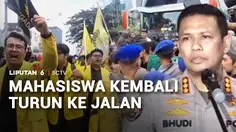 Mahasiswa kembali Turun ke Jalan, Demonstrasi Berujung Ricuh