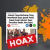 Cek Fakta: Hoaks Artikel Jokowi Berharap Pemfitnah Ijazah Palsu Kena Azab