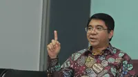 Kepala BKPM Franky Sibarani megunjungi redaksi Liputan6. (Foto: Andrian/Liputan6.com)