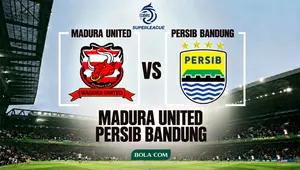 Link Live Streaming BRI Super League: Madura United Vs Persib Bandung