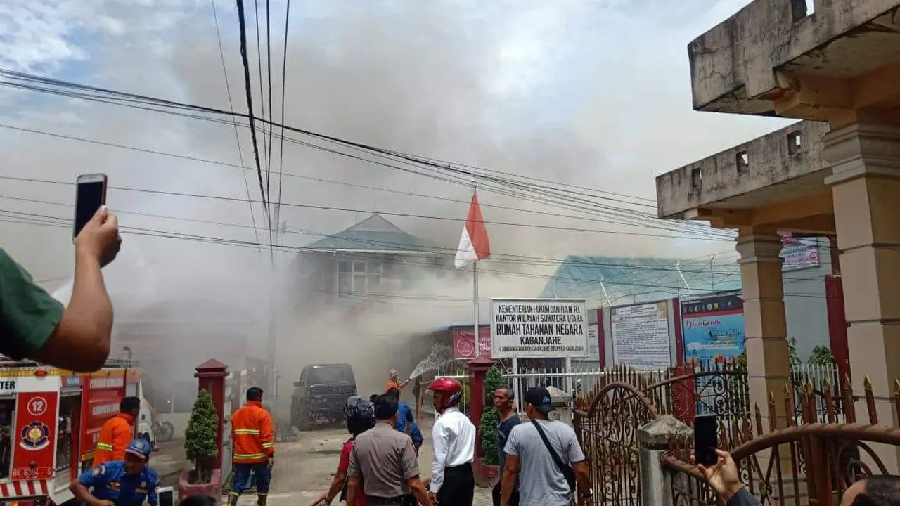 Kerusuhan di Rutan Klas II Kabanjahe