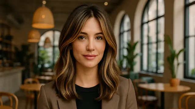 Model Rambut Layer Sebahu untuk Wajah Oval untuk Wanita