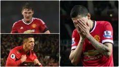 Klub raksasa Manchester United merupakan salah satu klub tujuan para pemain bintang. Namun, tak semua pemain yang datang ke Manchester United memiliki takdir cerah beberapa justru harus meredup. Berikut pemain bintang yang meredup saat berseragam Manchester United. (kolase foto AFP)