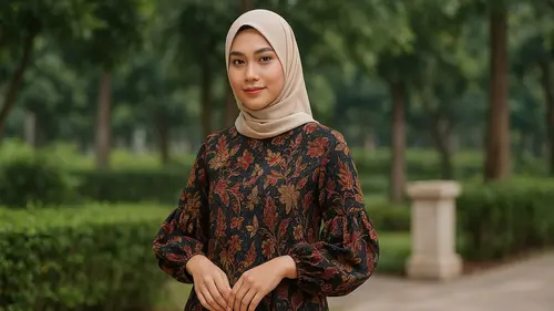 Model Tunik Batik Cocok untuk Kondangan dan Hijab Friendly? Ini 7 Inspirasinya
