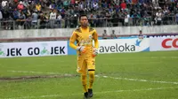 Awan Setho Raharjo kembali ke Bhayangkara FC setelah dipinjam PSIS Semarang. (Bola.com/Ronald Seger)