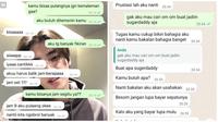 Chat Cowok Penuhi Permintaan Pacarnya Ini Bikin Baper. (Sumber: Twitter/@convomfs dan Twitter/ @numilalatte21)