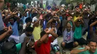 Ratusan pria pengungsi di Pulau Manus menolak dipindahkan (Senator Nick McKim, file Twitter)