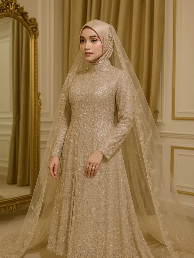 Model Kebaya Pengantin Full Payet yang Mewah