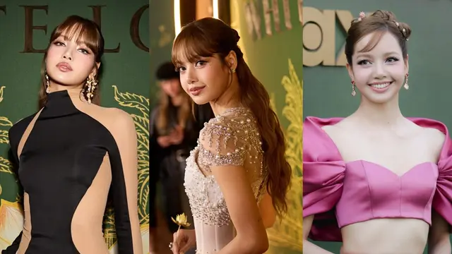 Parade Tampilan Princess Lisa BLACKPINK di Premiere Serial White Lotus Season 3, Pancarkan Kecantikan Perempuan Thailand yang Khas
