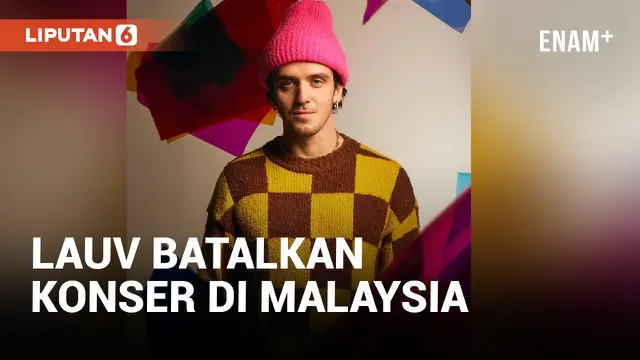 Konser Lauv di Malaysia Batal, Diduga karena Pernah Ngaku Biseksual