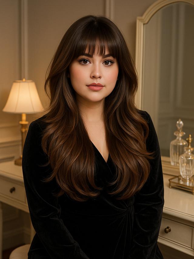 7 Tips Memilih Model Rambut Layer untuk Wajah Bulat agar Lebih Proporsional