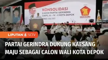 Sekjen Partai Gerindra Ahmad Muzani menyatakan dukungannya terhadap rencana Kaesang Pangarep, yang akan maju dalam pencalonan Walikota Depok 2024. Menurut Muzani Kota Depok butuh tokoh muda yang lebih kreatif dan inovatif.