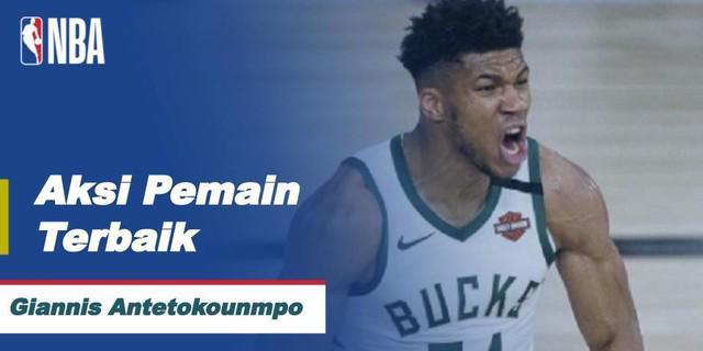 VIDEO: Aksi-Aksi Giannis Antetokounmpo Saat Bawa Milwaukee Bucks Melaju ke Final NBA Wilayah Timur
