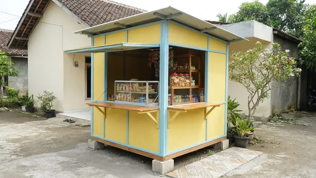 Desain Warung Sederhana Tapi Menarik untuk Depan Rumah