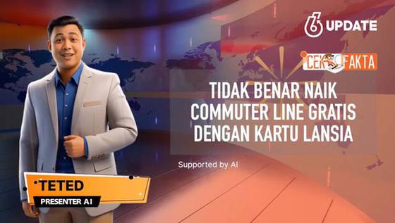 Hoaks Naik Commuter Line Gratis dengan Kartu Lansia