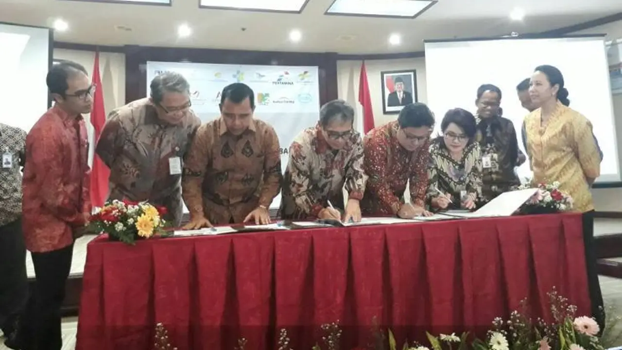 Indonesia Healthcare Corporation (IHC) menandatangani perjanjian kerja sama dengan beberapa BUMN dan anak usaha BUMN.