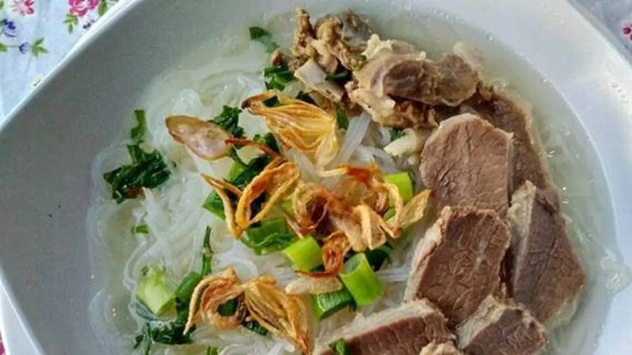 Sup bihun daging./Copyright cookpad.com/Mama Syifa Hana