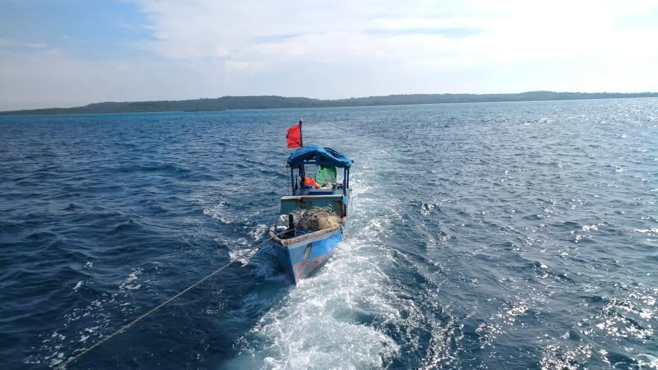 Kementerian Kelautan dan Perikanan memproses 33 kasus kegiatan penangkapan ikan dengan cara merusak (destructive fishing) selama tahun 2019. (Dok KKP)