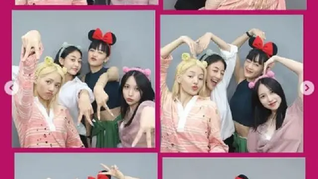 Jihyo, Mina Twice, Lisa Blackpink, Minnie (G)I-DLE (Foto: Instagram/@min.nicha)