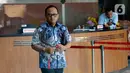 Direktur Utama PT Waskita Beton Precast Jarot Subana tiba di Gedung KPK, Jakarta, Kamis (6/2/2020). Jarot diperiksa untuk tersangka mantan Kepala Divisi II PT Waskita Karya Fathor Rachman dalam kasus dugaan korupsi pengerjaan subkontraktor 14 proyek fiktif. (merdeka.com/Dwi Narwoko)