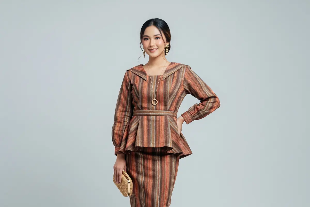 Model Baju Lurik Kutu Baru
