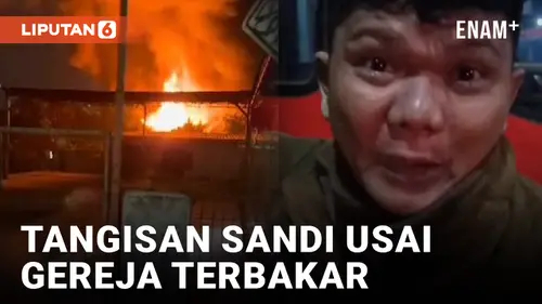 VIDEO: Gereja Terbakar, Sandi Butar butar: Untuk Masyarakat Saya Minta Maaf