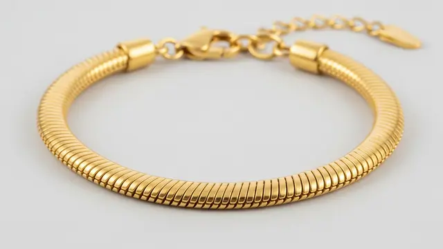 Gelang Rantai Ular (Snake Chain) Padat