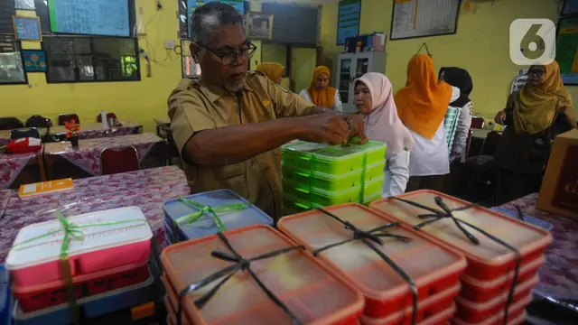 Uji coba makan bergizi gratis di Kota Tangerang